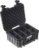 B&W International Outdoor Case Typ 3000 Koffer schwarz mit variabler Facheinteilung (3000/B/RPD)