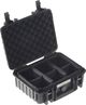 B&W International Outdoor Case Typ 1000 Koffer schwarz mit variabler Facheinteilung (1000/B/RPD)