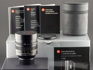 Leica Noctilux-M  50mm 0.95 ASPH schwarz