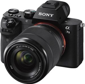 Sony Alpha   7 II schwarz mit Objektiv AF E 28-70mm 3.5-5.6 OSS (ILCE-7M2K)