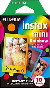 Fujifilm Instax Mini Sofortbildfilm Rainbow, 10 Aufnahmen (16276405)