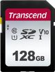 Transcend 300S R100/W40 SDXC    128GB, UHS-I U3, Class 10 (TS128GSDC300S) V30!