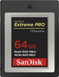 SanDisk Extreme PRO R1500/W800 CFexpress Type B     64GB (SDCFE-064G)