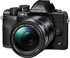 Olympus OM-D E-M10 Mark IV schwarz mit Objektiv M.Zuiko digital  14-150mm 4.0-5.6 II