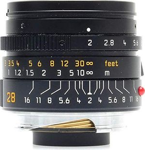 Leica Summicron-M  28mm 2.0 ASPH schwarz