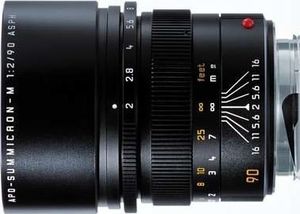 Leica APO-Summicron-M  90mm 2.0 ASPH schwarz (11884)